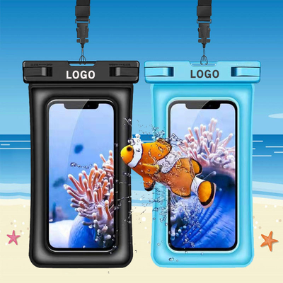 PVC universel TPU de téléphone portable de poche de téléphone de sac imperméable imperméable coloré de cas