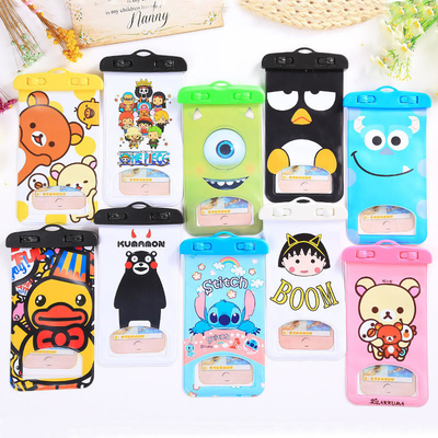 Poche imperméable de téléphone portable de téléphone portable imperméable mignon de sac pour Iphone Android