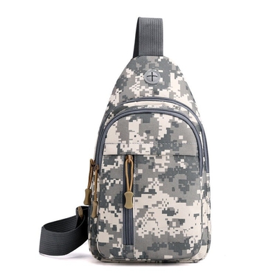 Croix multifonctionnelle - sac BSCI unisexe de bride de camouflage de tissu de nylon de sac de bride de corps