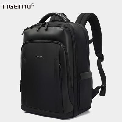 Capacité antichoc imperméable d'anti vol de Tigernu la grande des affaires Travle d'ordinateur portable de 15,6 pouces se balade