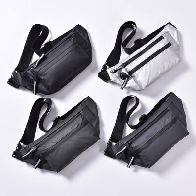 Poche Bum Bag Zipper Custom Logo léger de sac de taille de sport de tissu