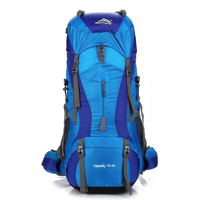 Polyester imperméable de sac à dos de trekking de montagne de Ransel OIN de sac à dos de 70 litres