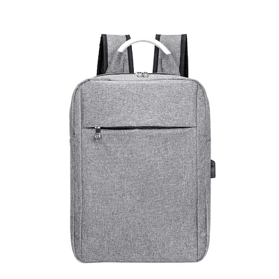 Sac à dos imperméable d'ordinateur portable de sac d'affaires de mode faite sur commande de logo avec le sac d'école de remplissage d'usb