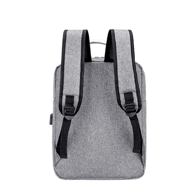 Sac à dos imperméable d'ordinateur portable de sac d'affaires de mode faite sur commande de logo avec le sac d'école de remplissage d'usb