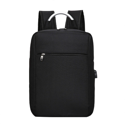 Sac à dos imperméable d'ordinateur portable de sac d'affaires de mode faite sur commande de logo avec le sac d'école de remplissage d'usb