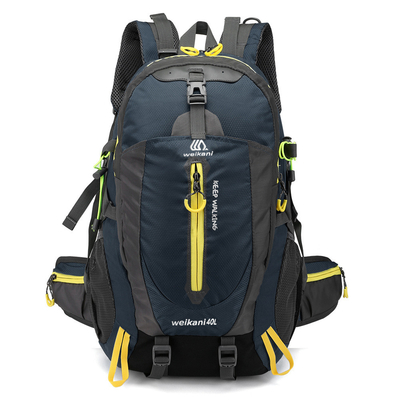 Sacs à dos imperméables campants de hausse imperméables noirs de cycle du sac à dos 30-40L