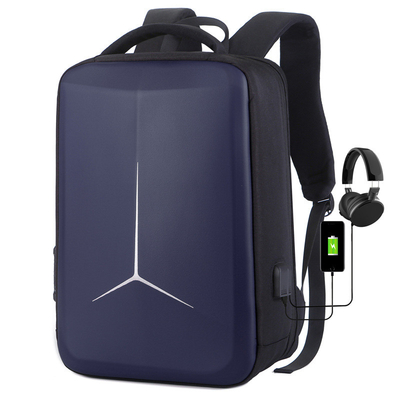 Sac d'école de sac de sac à dos de voyage d'USB d'ordinateur portable des affaires de 2022 nouveaux hommes imperméables anti-vol futés