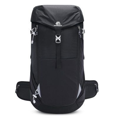 Nylon campant ultra-léger de sac à dos d'ODM du sac à dos 50L imperméable extérieur