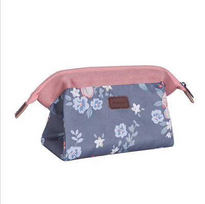 Mode accrochant le sac cosmétique avec le sac de dame Cute Portable à article de toilette de tirette