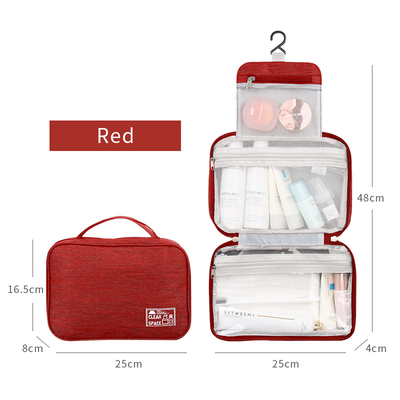 Rasage de l'organisateur accrochant Hygiene Dop Kit de sac d'article de toilette accrochant le sac cosmétique de voyage