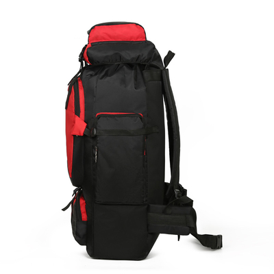 Camping de hausse imperméable du sac à dos 70L de BSCI augmentant le sac à dos pour des femmes des hommes