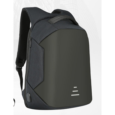 Sacs à dos de preuve de l'eau du sac à dos BSCI d'ordinateur portable d'affaires de Bourgogne avec USB