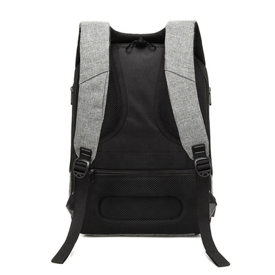 Sacs à dos de preuve de l'eau du sac à dos BSCI d'ordinateur portable d'affaires de Bourgogne avec USB