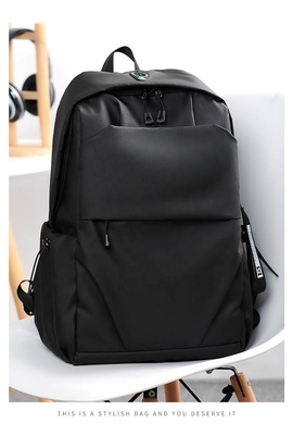Anti sac à dos de vol de Grey Waterproof Travel Laptop Backpack avec le port de remplissage d'Usb
