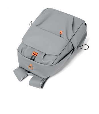 Anti sac à dos de vol de Grey Waterproof Travel Laptop Backpack avec le port de remplissage d'Usb