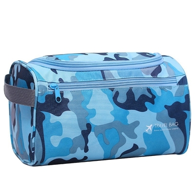 Organisateur accrochant Waterproof Travel de maquillage de sac d'article de toilette de rond de forme de baril