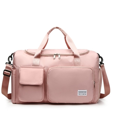 Les dames imperméabilisent le sac de Weekender de sac de forme physique de sports avec le compartiment de chaussure