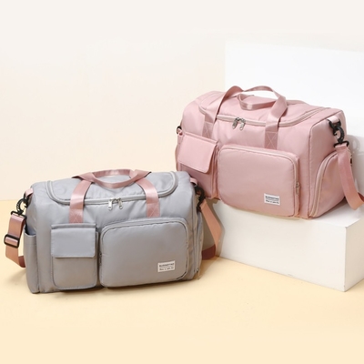 Les dames imperméabilisent le sac de Weekender de sac de forme physique de sports avec le compartiment de chaussure