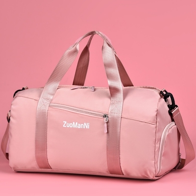 Le sac final de gymnase de week-end folâtre le sac marin avec la poche humide de compartiment de chaussure