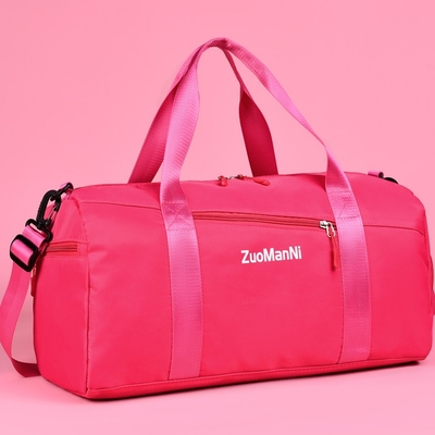 Le sac final de gymnase de week-end folâtre le sac marin avec la poche humide de compartiment de chaussure