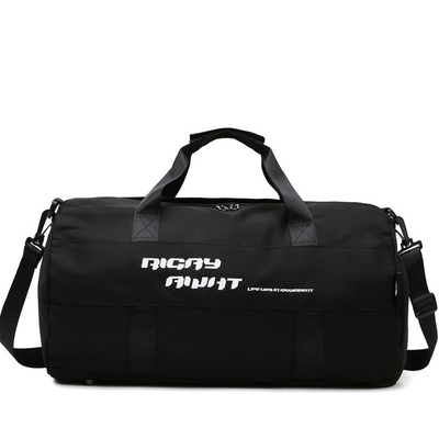 Le sac marin fait sur commande d'hommes de sac de gymnase de voyage avec le compartiment de chaussure extérieur