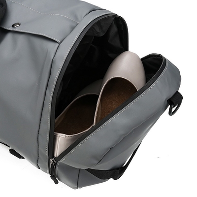 Sac imperméable du gymnase d'hommes de sac marin à gymnase avec la forme physique de compartiment de chaussure extérieure
