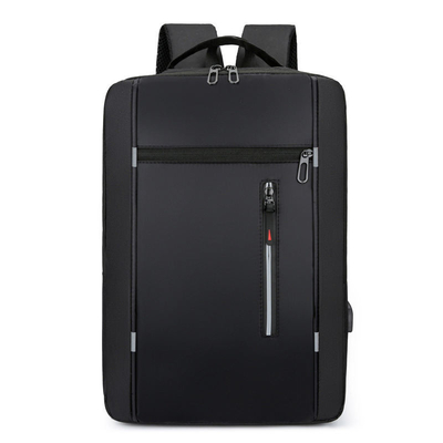 Sac à dos de luxe d'ordinateur d'anti de vol d'OIN sac à dos de résistant à l'eau avec le chargeur
