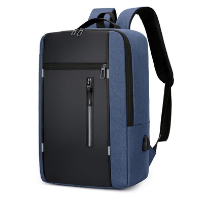 Sac à dos de luxe d'ordinateur d'anti de vol d'OIN sac à dos de résistant à l'eau avec le chargeur