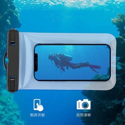 Le PVC universel de poche imperméable de téléphone portable imperméabilisent le sac de Smartphone