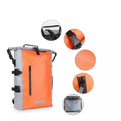sac à dos de hausse imperméable de PVC 500D flottant le sac imperméable pour BSCI Kayaking