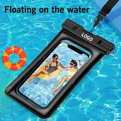 PVC universel TPU de téléphone portable de poche de téléphone de sac imperméable imperméable coloré de cas
