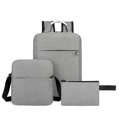 Le sac à dos de bureau de 1,2 pouces place 3 dans des sacs à dos de la mode de 1 hommes réglés avec le port d'Usb
