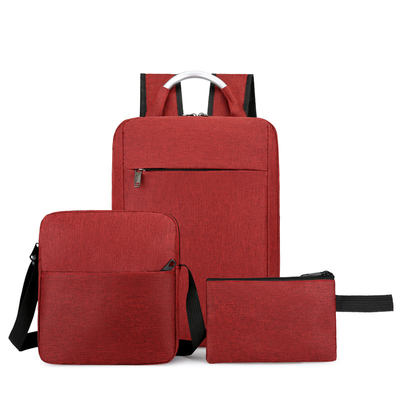 Le sac à dos de bureau de 1,2 pouces place 3 dans des sacs à dos de la mode de 1 hommes réglés avec le port d'Usb