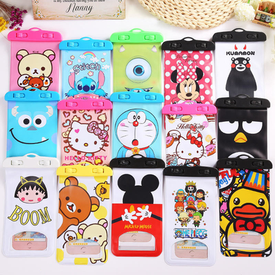 Poche imperméable de téléphone portable de téléphone portable imperméable mignon de sac pour Iphone Android