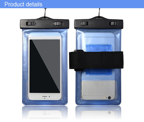 Cas imperméable universel de téléphone de résistant à l'eau de Smartphone de poche de téléphone de PVC