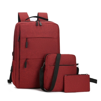 Le sac à dos d'hommes d'affaires a placé le sac à dos réglé 42*30*12cm de l'école 3 populaires
