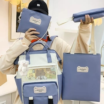 Le sac de sac à dos de l'école 24cm a placé des filles le sac à dos que mignon a placé des années de l'adolescence d'enfants de bande dessinée