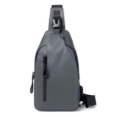 Croix imperméable d'OIN - sac de coffre de la bride d'hommes de sac de bride de corps avec le remplissage d'USB