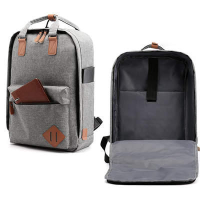 Usb de Grey Business Backpack Sets 43cm chargeant 3 à 1 OIN de sac à dos