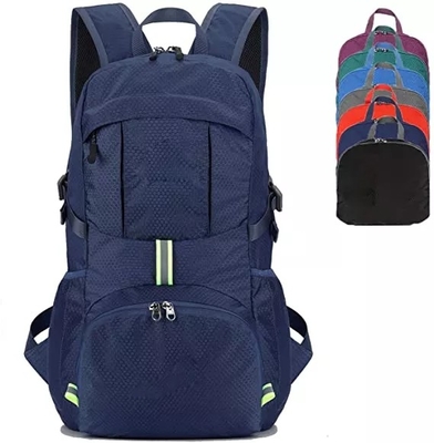 les femmes 30L imperméabilisent augmenter le sac à dos pliable ultra-léger de voyage du sac à dos 0.1kg