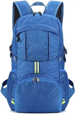 les femmes 30L imperméabilisent augmenter le sac à dos pliable ultra-léger de voyage du sac à dos 0.1kg
