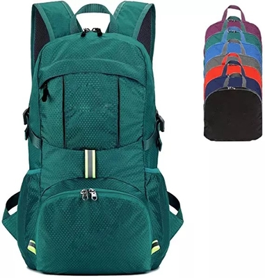 les femmes 30L imperméabilisent augmenter le sac à dos pliable ultra-léger de voyage du sac à dos 0.1kg