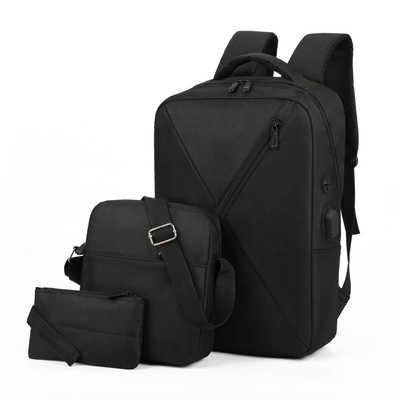 1,37 pouces l'ensemble BSCI de sac à dos de 3 morceaux imperméabilisent des sacs à dos pour des ordinateurs