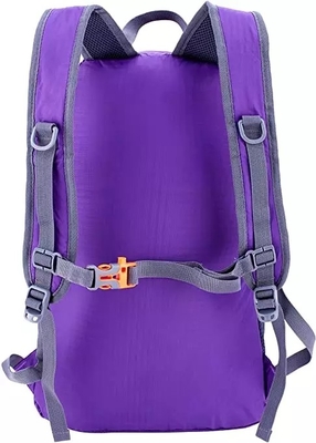 Le sac à dos de hausse pliable rouge à équipement de montagne du sac à dos 35L de BSCI imperméabilisent