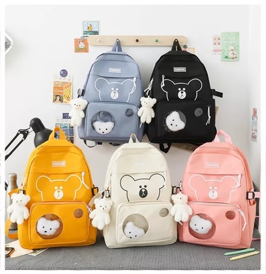 Les filles de sac à dos de voyage que le sac d'école d'ordinateur portable place des sacs à dos cartonnent la Chine 2022 colorée