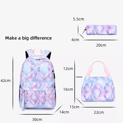 Le sac à dos léger place pendant des années de l'adolescence instruisent des cartables place Oxford
