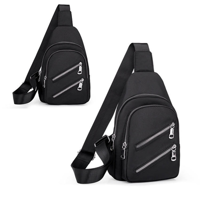 9,7&quot; croix multi de poche - sac USB de bride d'épaule du tissu un d'Oxford de sac de bride de corps