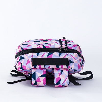 Le sac à dos en nylon d'ordinateur portable de dames a placé le sac d'école imperméable de 3 morceaux