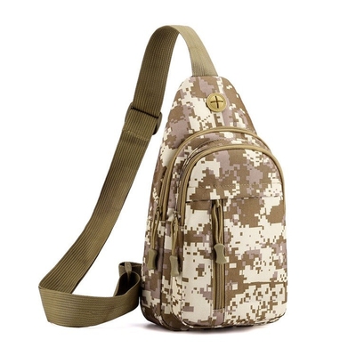Croix multifonctionnelle - sac BSCI unisexe de bride de camouflage de tissu de nylon de sac de bride de corps
