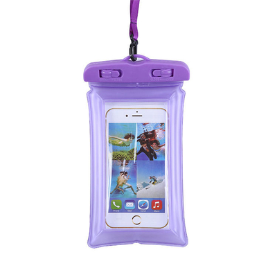 Lanière imperméable de flottement claire de cas de téléphone de poche imperméable universelle de téléphone portable